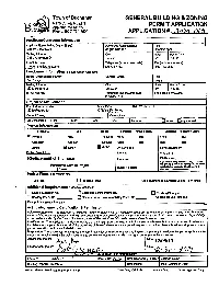 PERMIT APPLICATION Uchana"Ib~ Appleton, WI 54915 13 Aac;;:&;;:Wm Phone: (920) 734-8599 APPLICATION#: J,OJO-Tjlg