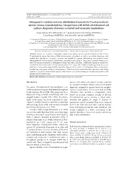 Intraspecific Variation and New Distributional Records For