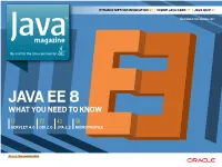 Java Magazine, November/December 2017