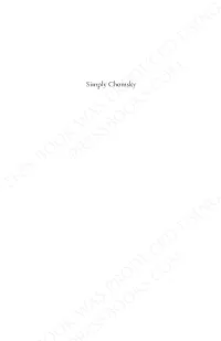 Simply Chomsky