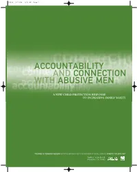 Accountability and Connection with Abusive Men
