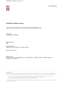 Evaluation of Railway Capacity