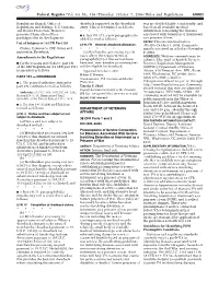 Federal Register/Vol. 69, No. 194/Thursday, October 7, 2004