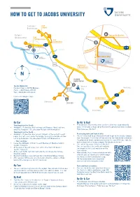 How to Get to Jacobs University