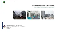 West Java Railways Project Presentation Bandung Metropolitan Urban Railway