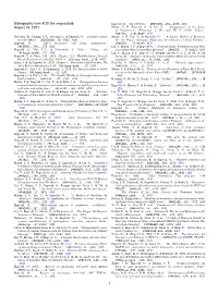 Bibliography from ADS File: Engvold.Bib June 27, 2021 1