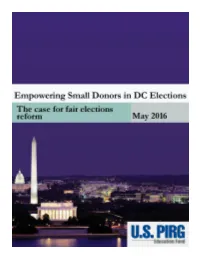 DC Small Donor Report.Indd