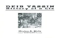 Deir Yassin: History of a Lie