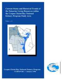 Living Resources Within the Corpus Christi Bay National Estuary Program Study Area
