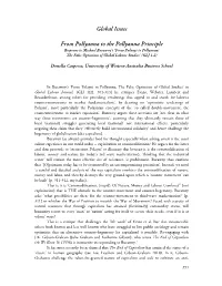 From Pollyanna to the Pollyanna Principle. a Response to Michael