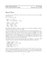 Binary Trees