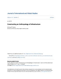 Constructing an Anthropology of Infrastructure
