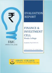 Evalutation Report