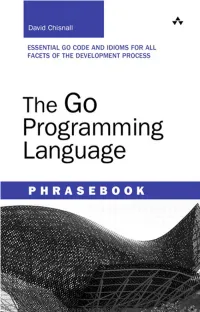 The Go Programming Language Phrasebook / David Chisnall