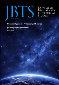 Why Studying Philosophy of Science Matters: an Editorial Invitation and Introduction 147 Ryan A