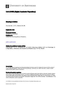 Uva-DARE (Digital Academic Repository)