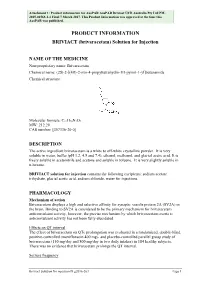 Attachment: Product Information Brivaracetam