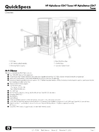 Alphaserver ES47 Overview