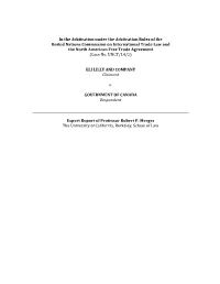 Expert Report of Professor Robert P. Merges the University of California, Berkeley, School of Law