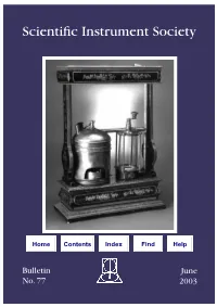 SIS Bulletin Issue 77