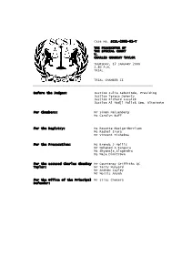 Taylor Trial Transcript