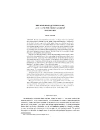 The Minkowski Question Mark Function, Shown in Figure 1