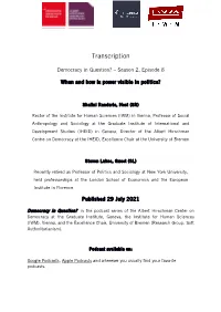 Transcription