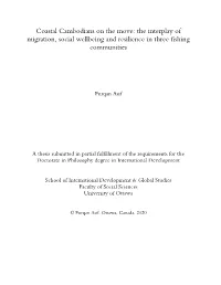 Coastal Cambodians on the Move: the Interplay of Migration, Social Wellbeing and Resilience in Three Fishing Communities