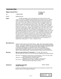 IBM EX. 1006 1 of 4 Scalable Display Technologies 1/2004 – October 2014 Position: President, Chairman, and Co-Founder