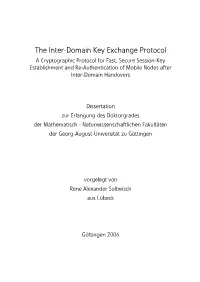 The Inter-Domain Key Exchange Protocol