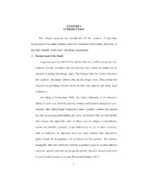 1 CHAPTER I INTRODUCTION This Chapter Presents the Introduction Of