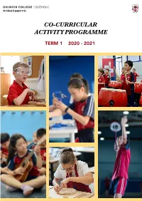 Co-Curricular Activity Programme