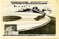 Freewaves: KUCI 88.9 FM Spring [1983] Program Guide