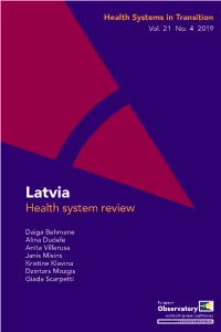 Health Systems in Transition