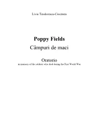 Poppy Fields Câmpuri De Maci