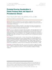 Provoked Exercise Desaturation in Patent Foramen Ovale and Impact of Percutaneous Closure