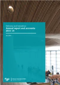 Annual Report and Accounts 2015–16