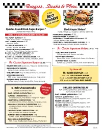 Burgers,Steaks& More