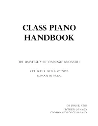 Class Piano Handbook