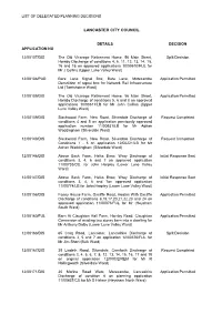 Delegated Planning Decisions PDF 34 KB