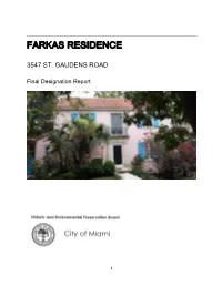 Farkas Residence