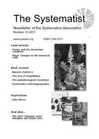 The Systematist 33