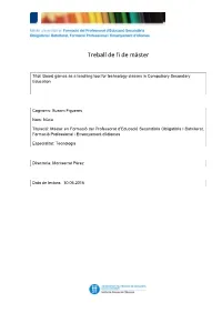 Treball De Fi De Màster