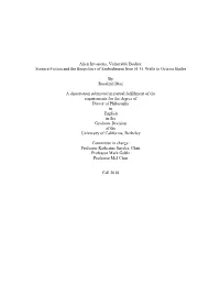 Alien Invasions, Vulnerable Bodies: Science Fiction and the Biopolitics of Embodiment from H