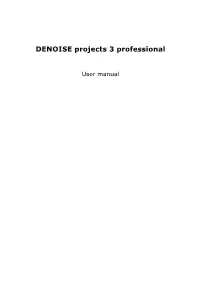 DENOISE Projects 3 Professional