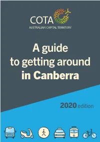 2020 a Guide to Getting Around in Canberra 2020