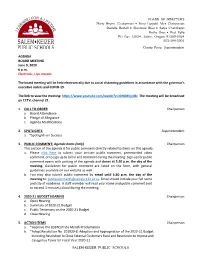 Board of Directors