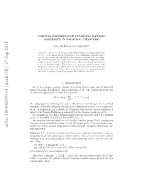 Critical Exponents of Invariant Random Subgroups in Negative Curvature
