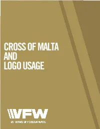 CROSS of MALTA and LOGO USAGE Cross of Malta