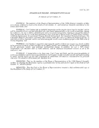 H.R. No. 203 SPEAKER BATCHELDER - REPRESENTATIVE MAAG